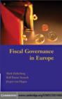 Image for Fiscal governance in Europe