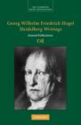 Image for Heidelberg writings : journal publications