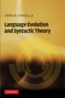 Image for Language evolution and syntactic theory