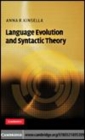 Image for Language evolution and syntactic theory