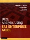 Image for Data analysis using SAS Enterprise Guide