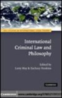 Image for International criminal law and philosophy [electronic resource] /  edited by Larry May, Zachary Hoskins. 