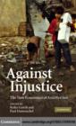 Image for Against injustice: the new economics of Amartya Sen