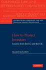 Image for How to protect investors: lessons from the EC and the UK