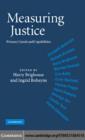 Image for Measuring justice: primary goods and capabilities