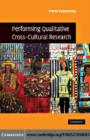 Image for Performing qualitative cross-cultural research