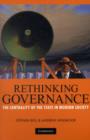Image for Rethinking governance: the centrality of the state in modern society