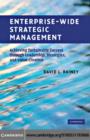 Image for Enterprise-wide strategic management: achieving sustainable success through leadership, strategies, and value creation