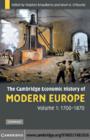 Image for The Cambridge economic history of modern Europe