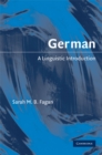 Image for German: A Linguistic Introduction