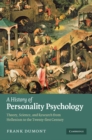 Image for History of Personality Psychology: Theory, Science, and Research from Hellenism to the Twenty-First Century