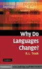 Image for Why Do Languages Change?