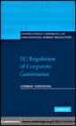 Image for EC regulation of corporate governance