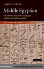 Image for Middle Egyptian: an introduction to the language and culture of hieroglyphs