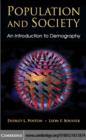 Image for Population and society: an introduction to demography