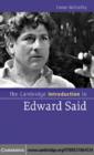 Image for The Cambridge introduction to Edward Said