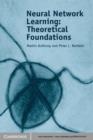 Image for Neural network learning: theoretical foundations