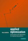 Image for Applied optimization: formulation and algorithms for engineering systems
