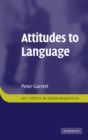 Image for Attitudes to Language