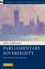 Image for Parliamentary Sovereignty: Contemporary Debates