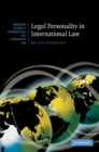 Image for Legal Personality in International Law