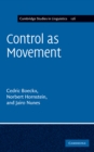 Image for Control as Movement