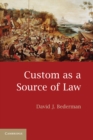 Image for Custom as a Source of Law