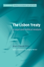 Image for Lisbon Treaty: A Legal and Political Analysis