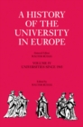 Image for History of the University in Europe: Volume 4, Universities since 1945