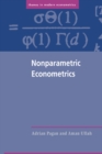 Image for Nonparametric econometrics