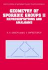 Image for Geometry of Sporadic Groups: Volume 2, Representations and Amalgams:  (Representations and amalgams)