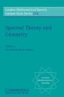 Image for Spectral theory and geometry: ICMS instructional conference, Edinburgh 1998