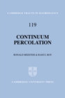 Image for Continuum percolation : 119