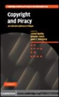 Image for Copyright and piracy: an interdisciplinary critique