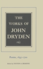 Image for The works of John DrydenVol. 7: Poems, 1697-1700
