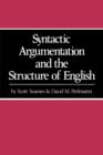 Image for Syntactic Argumentation and the Structure of English