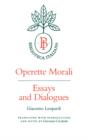 Image for Operette Morali : Essays and Dialogues
