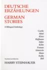 Image for German Stories/Deutsche Erzahlungen : A Bilingual Anthology