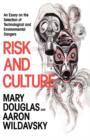 Image for Risk and Culture