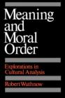 Image for Meaning and Moral Order