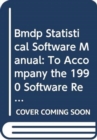 Image for Bmdp Statistical Software Manual