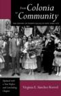 Image for From Colonia to Community : The History of Puerto Ricans in New York City