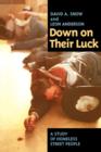 Image for Down on Their Luck : A Study of Homeless Street People