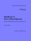 Image for Handbook of Proto-Tibeto-Burman : System and Philosophy of Sino-Tibetan Reconstruction