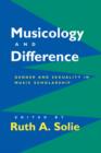 Image for Musicology and Difference