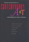 Image for Theories and documents of contemporary art  : a sourcebook of artists&#39; writings