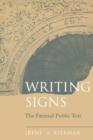 Image for Writing Signs : The Fatimid Public Text