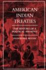 Image for American Indian treaties  : the history of a political anomaly
