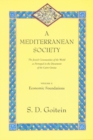 Image for A Mediterranean society  : the Jewish communities of the Arab world as portrayed in the documents of the Cairo GenizaVolume I,: Economic foundations