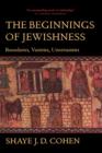 Image for The beginnings of Jewishness  : boundaries, varieties, uncertainties